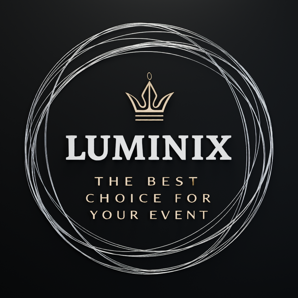 LUMINIX — כתר זהב, אותיות כסף וטבעות דקות
